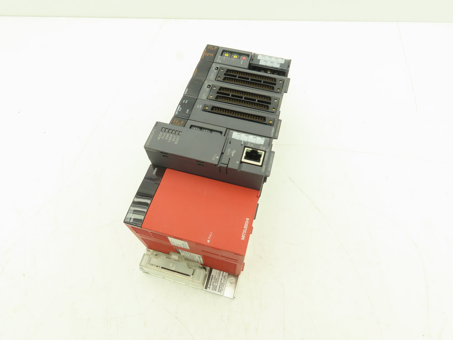 Mitsubishi Electric Q03UDECPU Melsec PLC Backplane Rack Power Supply CPU 8 Slot