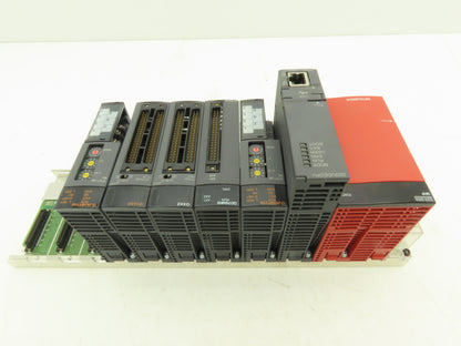 Mitsubishi Electric Q03UDECPU Melsec PLC Backplane Rack Power Supply CPU 8 Slot