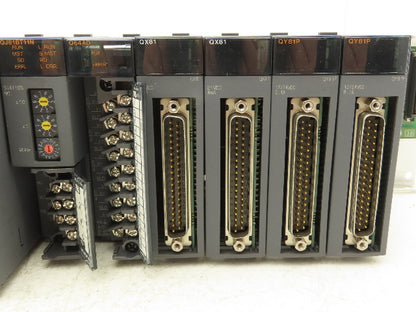 Mitsubishi Electric Q03UDECPU Melsec PLC Backplane Rack Power Supply CPU 8 Slot