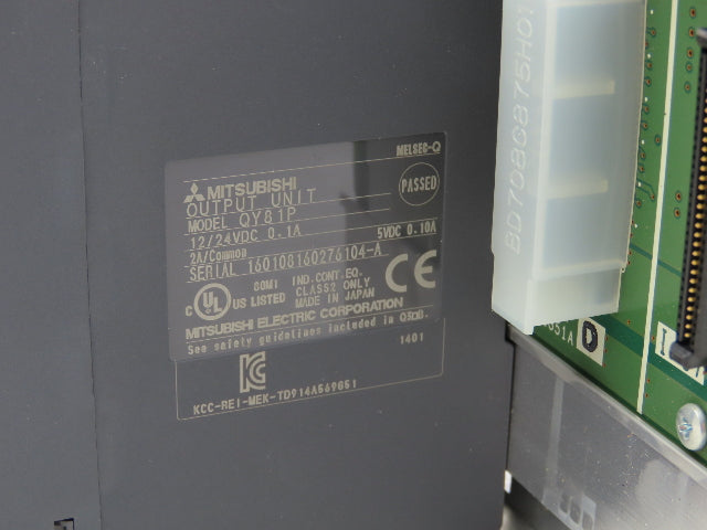 Mitsubishi Electric Q03UDECPU Melsec PLC Backplane Rack Power Supply CPU 8 Slot