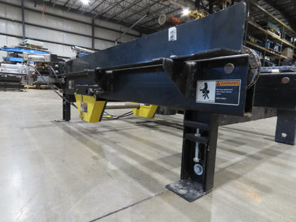 42"x 68" Pallet Drag Chain Conveyor 3-Strand 1Hp 230/460V 3PH 32FPM 17-19"H