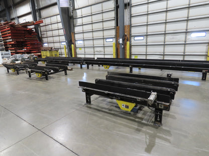 42"x 68" Pallet Drag Chain Conveyor 3-Strand 1Hp 230/460V 3PH 32FPM 17-19"H