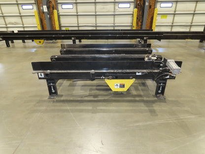 42"x 68" Pallet Drag Chain Conveyor 3-Strand 1Hp 230/460V 3PH 32FPM 17-19"H