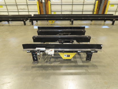42"x 60" Pallet Drag Chain Conveyor 3-Strand 1Hp 230/460V 3PH 32FPM 17-19"H