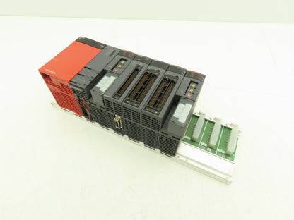 Mitsubishi Electric Q02CPU Melsec PLC Backplane Rack Power Supply CPU 8 Slot