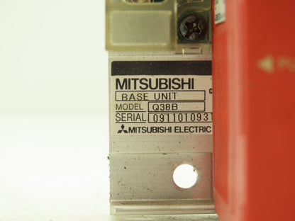 Mitsubishi Electric Q02CPU Melsec PLC Backplane Rack Power Supply CPU 8 Slot