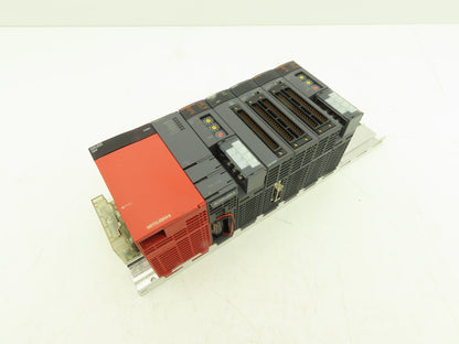 Mitsubishi Electric Q02CPU Melsec PLC Backplane Rack Power Supply CPU 8 Slot