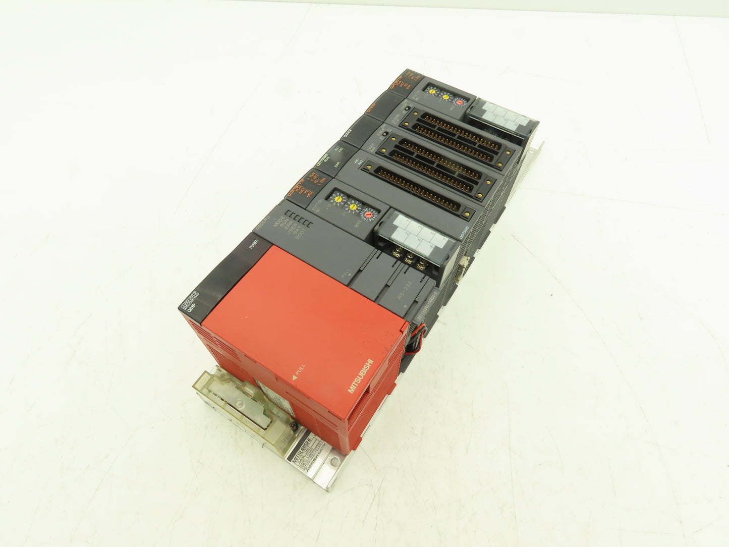 Mitsubishi Electric Q02CPU Melsec PLC Backplane Rack Power Supply CPU 8 Slot