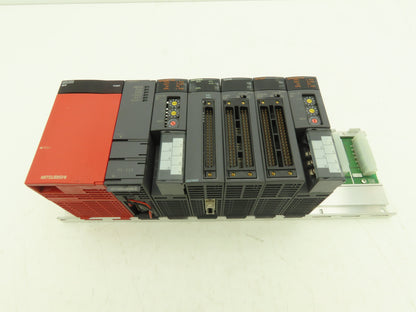 Mitsubishi Electric Q02CPU Melsec PLC Backplane Rack Power Supply CPU 8 Slot