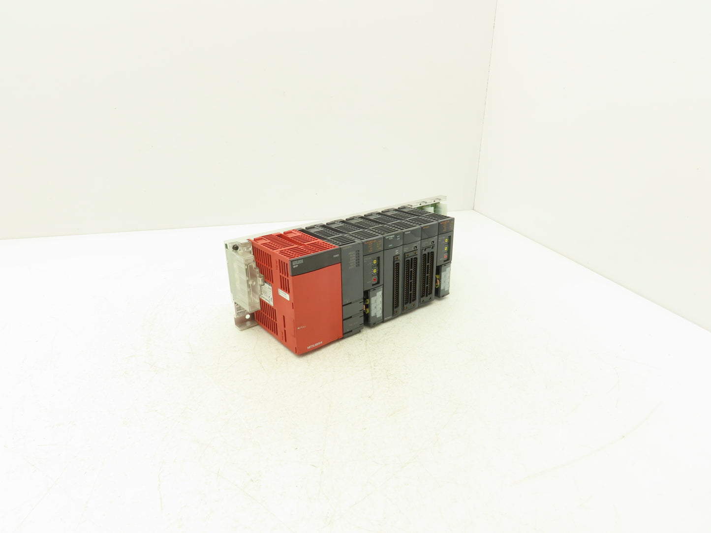 Mitsubishi Electric Q02CPU Melsec PLC Backplane Rack Power Supply CPU 8 Slot