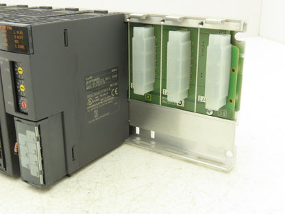Mitsubishi Electric Q02CPU Melsec PLC Backplane Rack Power Supply CPU 8 Slot