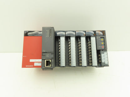 Mitsubishi Electric Q10UDEHCPU Melsec PLC Backplane Rack Power Supply CPU 5 Slot