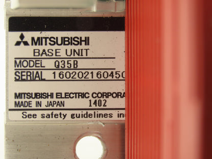 Mitsubishi Electric Q10UDEHCPU Melsec PLC Backplane Rack Power Supply CPU 5 Slot