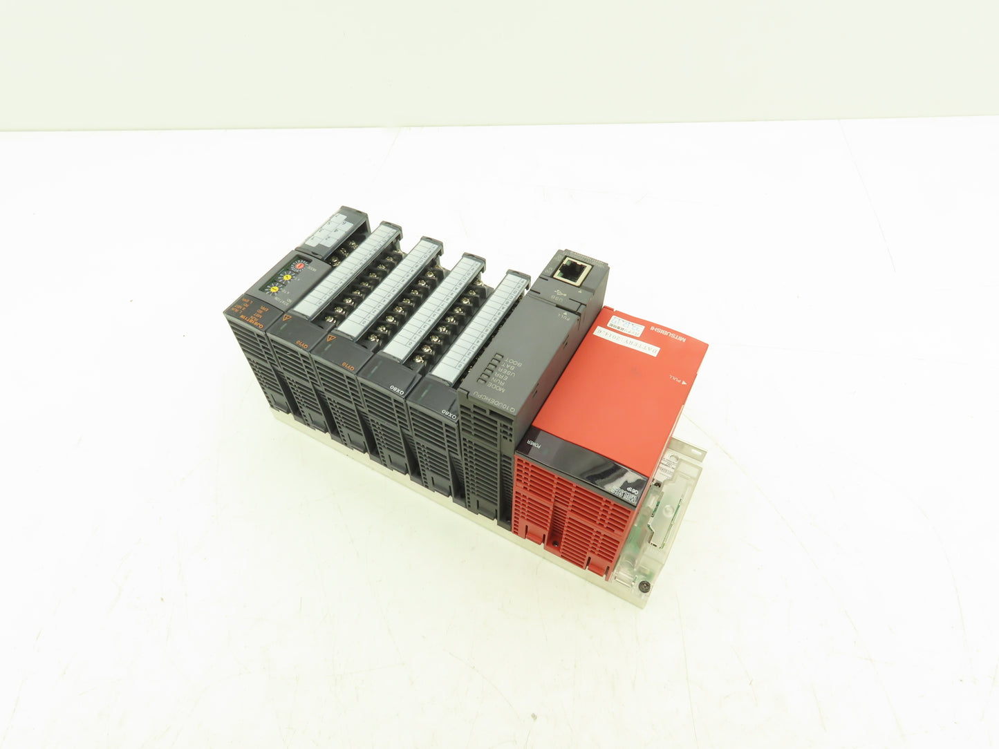 Mitsubishi Electric Q10UDEHCPU Melsec PLC Backplane Rack Power Supply CPU 5 Slot