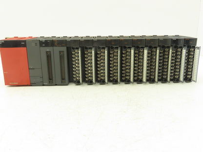 Mitsubishi Electric Q00CPU Melsec PLC Backplane Rack Power Supply CPU 12 Slot