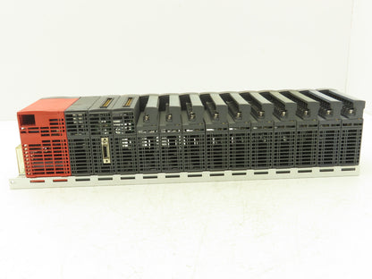 Mitsubishi Electric Q00CPU Melsec PLC Backplane Rack Power Supply CPU 12 Slot