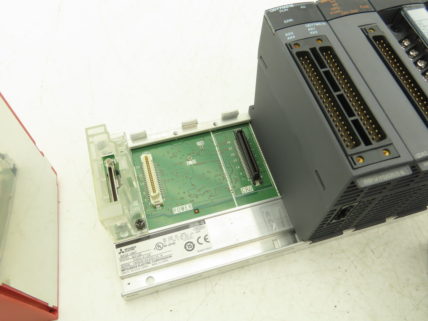 Mitsubishi Electric Q03UDECPU Melsec PLC Backplane Rack Power Supply CPU 12 Slot