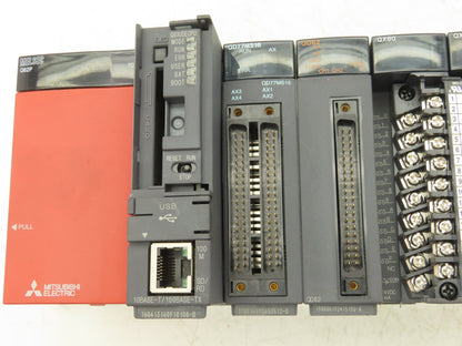 Mitsubishi Electric Q03UDECPU Melsec PLC Backplane Rack Power Supply CPU 12 Slot