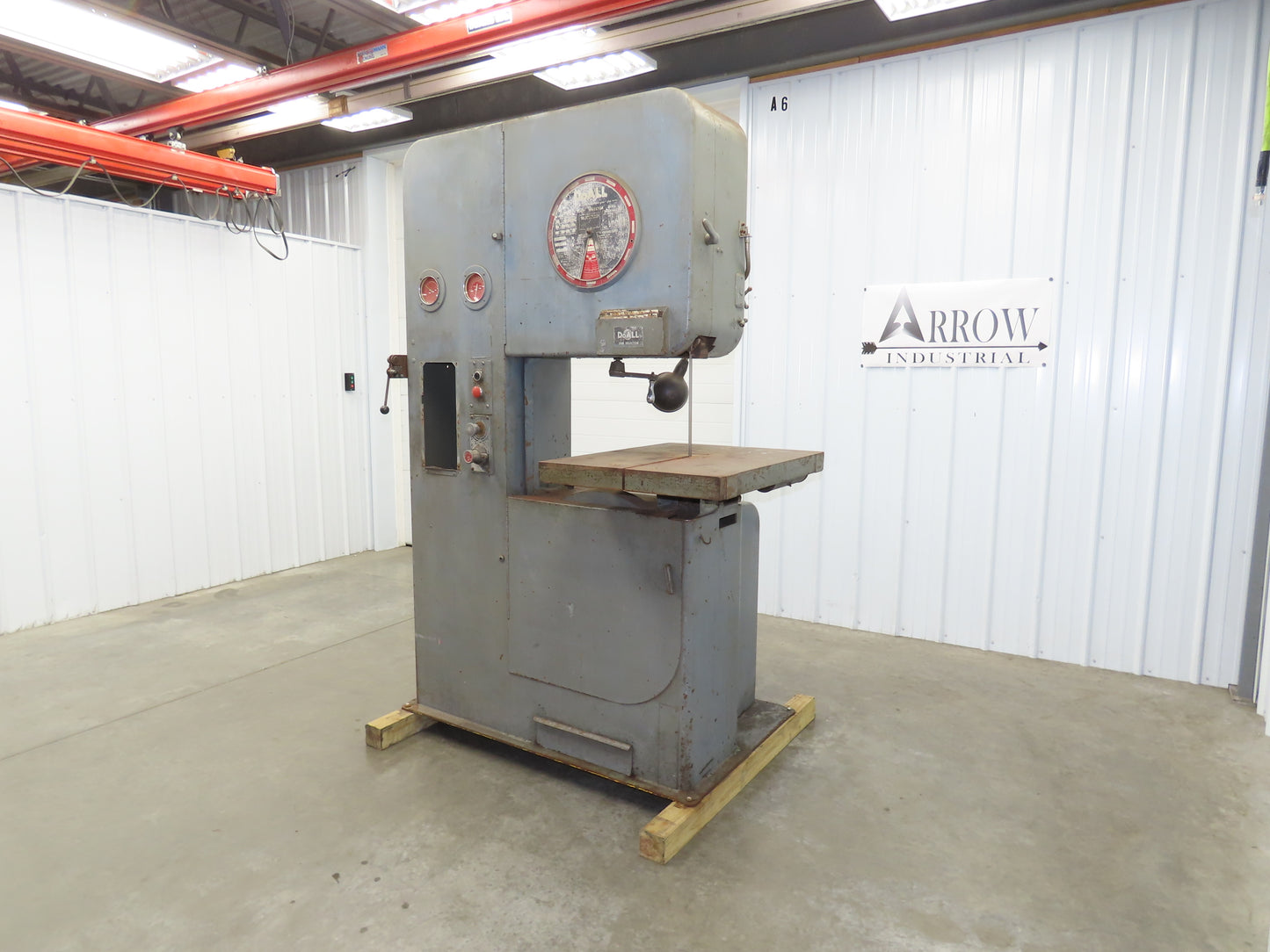 Doall 2612H Contourmatic 26" Vertical Bandsaw 5Hp 230/460V 3Ph Powerfeed
