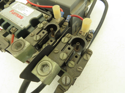 Furnas 14JB32AF NEMA Size 4 Motor Starter 100A 575VAC 25Hp 230/460V Coil