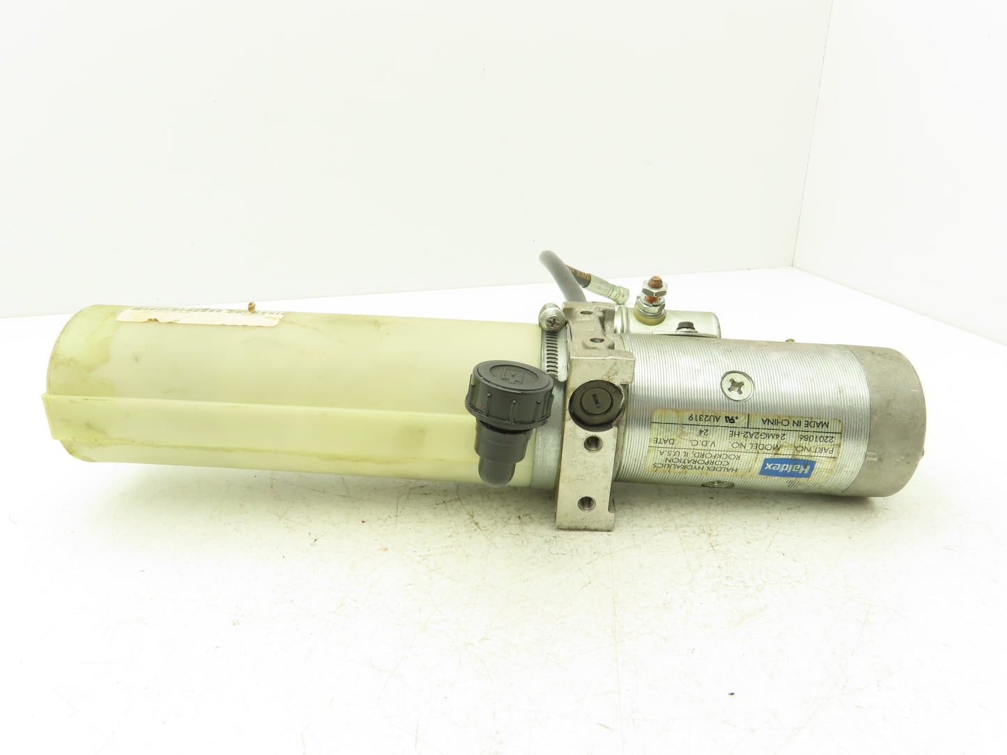 Haldex 24MG2A2-HE Hydraulic Pump Motor 24V Off Toyota 7HBW23 Pallet Jack