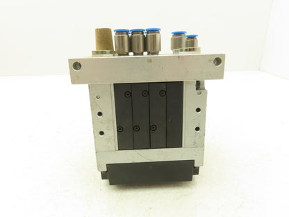 Festo CPV-14-VI 4-Station 14mm Pneumatic Valve Manifold 800l/min G1/8 Ports