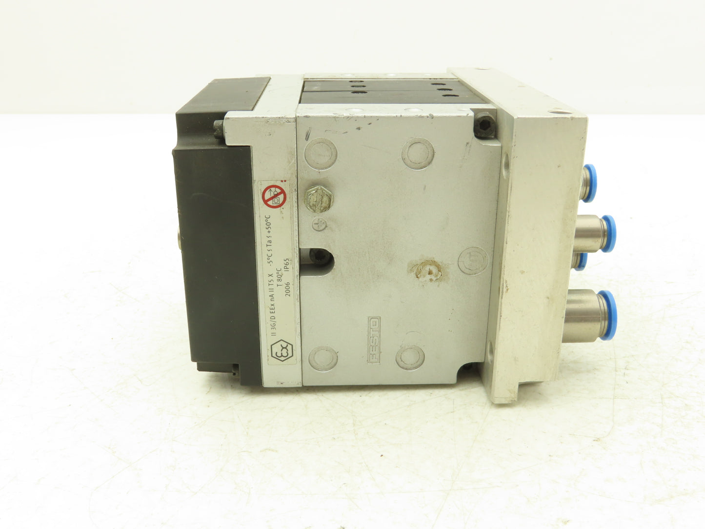 Festo CPV-14-VI 4-Station 14mm Pneumatic Valve Manifold 800l/min G1/8 Ports