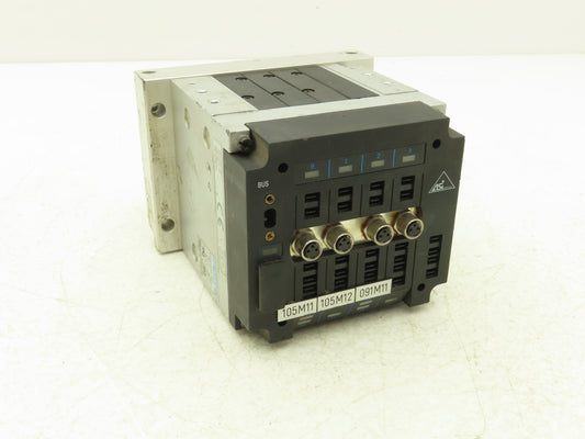 Festo CPV-14-VI 4-Station 14mm Pneumatic Valve Manifold 800l/min G1/8 Ports