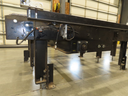 42"x 11' 4" Pallet Drag Chain Conveyor 3-Strand 230/460V 3PH 32FPM 23-26"H
