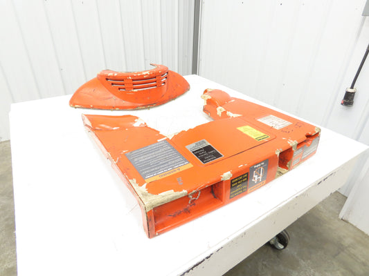 Toyota 7HBW23 Plastic Shroud Cover Set Removed From 7HBW23 Pallet Jack 4500 lb