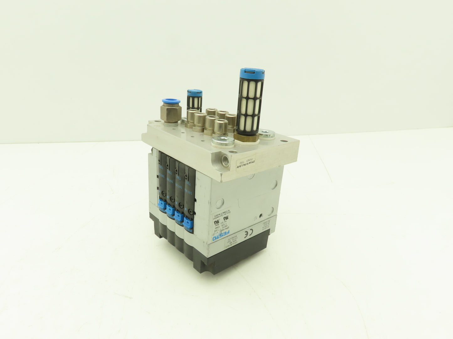 Festo CPV-14-VI 4-Station 14mm Pneumatic Valve Manifold 800l/min G1/8 Ports