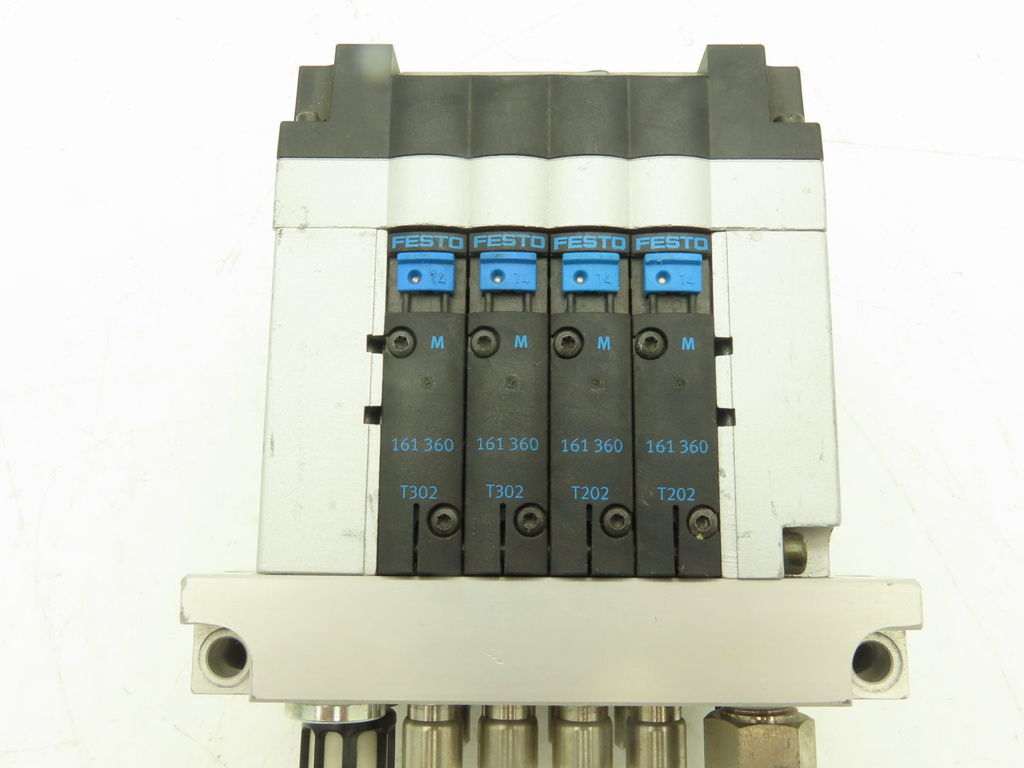 Festo CPV-14-VI 4-Station 14mm Pneumatic Valve Manifold 800l/min G1/8 Ports