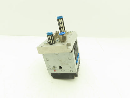 Festo CPV-14-VI 4-Station 14mm Pneumatic Valve Manifold 800l/min G1/8 Ports
