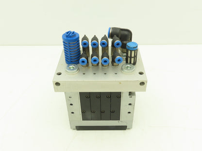 Festo CPV-14-VI 4-Station 14mm Pneumatic Valve Manifold 800l/min G1/8 Ports