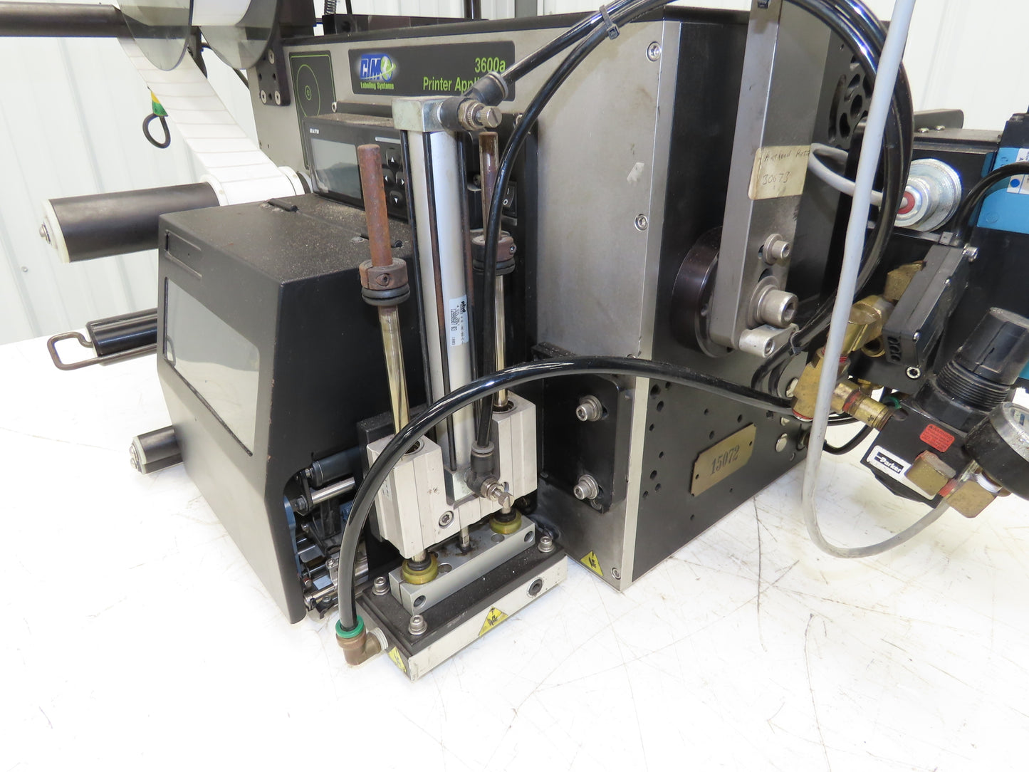 CTM 3600A-S84-EX High Speed Label Applicator SATO Thermal Printer 5" Width