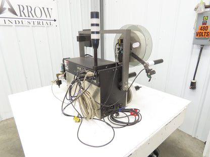 CTM 3600A-S84-EX High Speed Label Applicator SATO Thermal Printer 5" Width