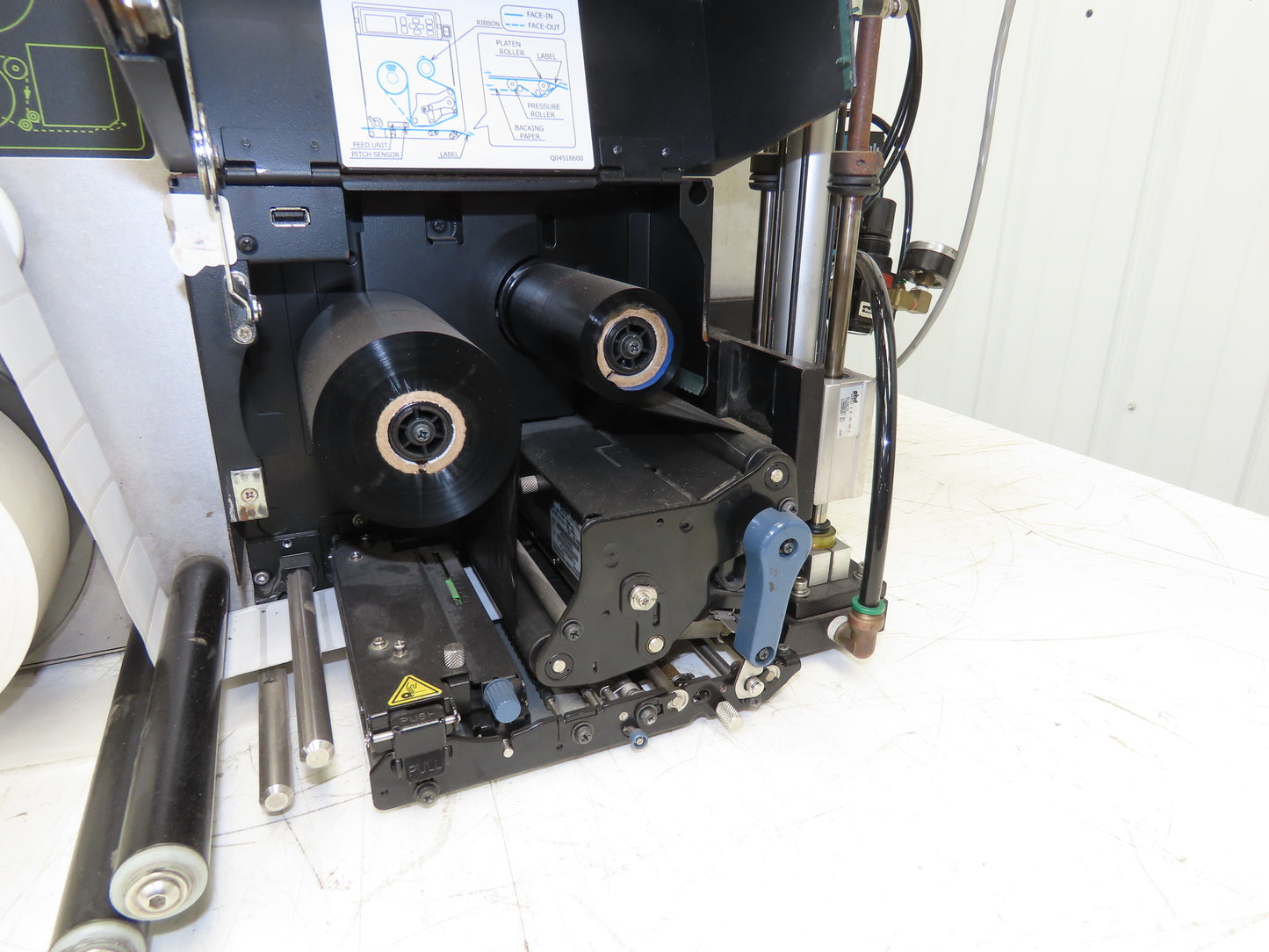 CTM 3600A-S84-EX High Speed Label Applicator SATO Thermal Printer 5" Width