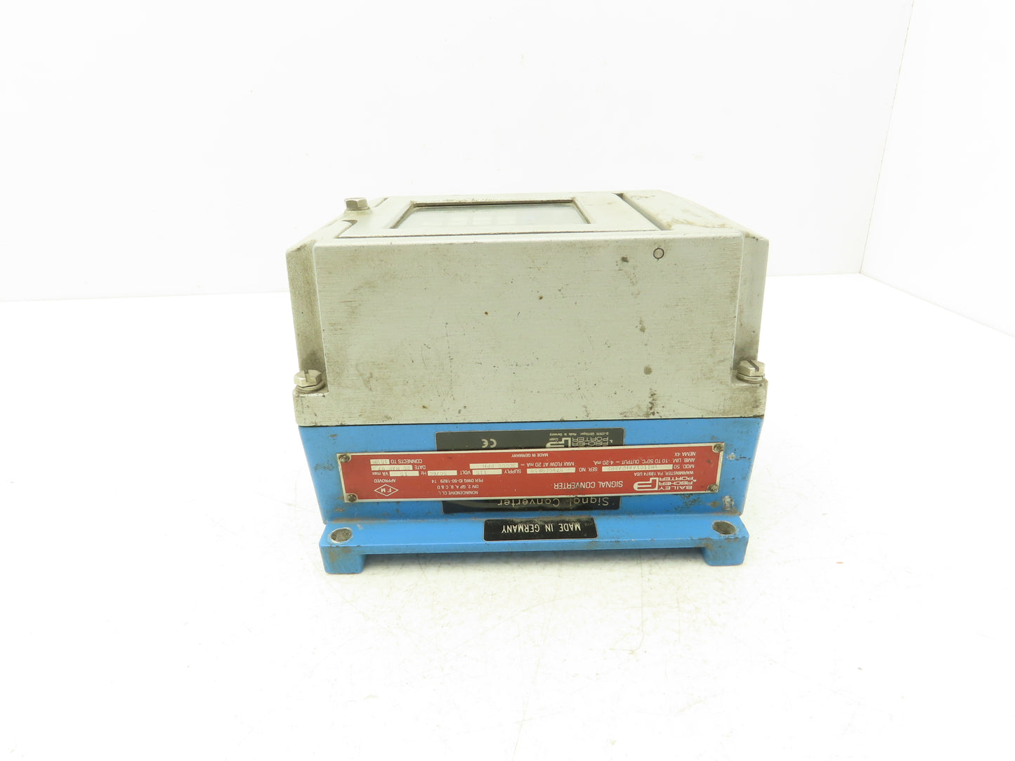 Fischer Porter 50VM1101AAH2ABB2 Magnetic Flowmeter Signal Converter 115VAC