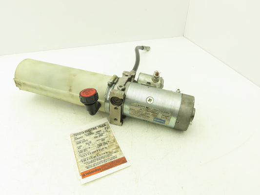 Haldex 24MG2A2-HE Hydraulic Pump Motor 24V Off Toyota 7HBW23 Pallet Jack