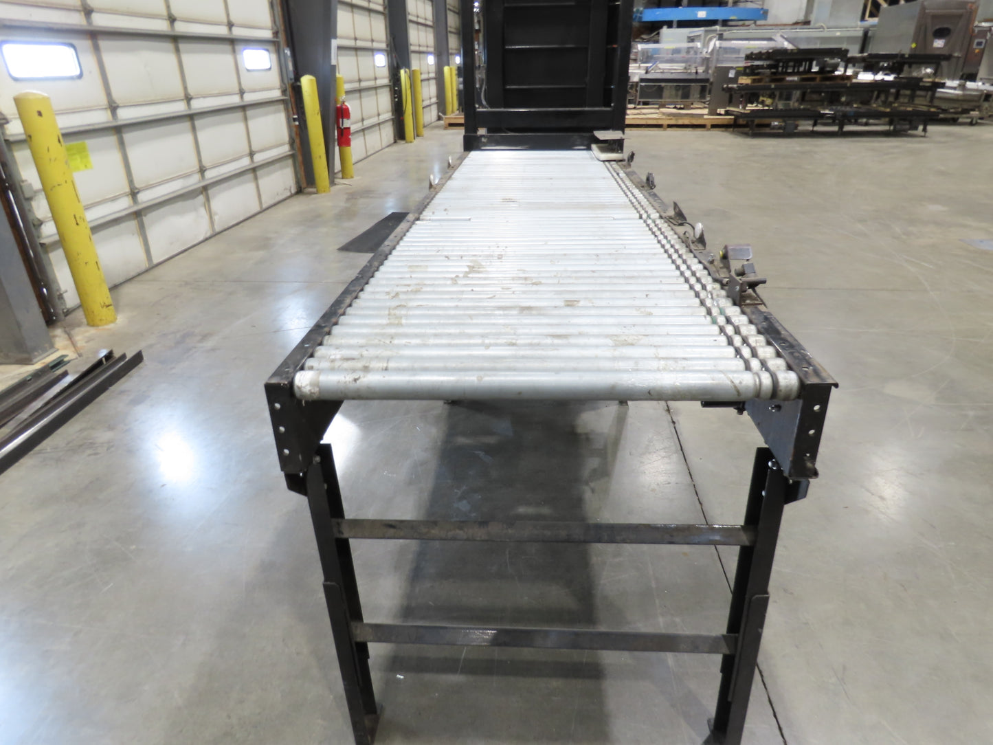 35.5"x 10' Accumulation Roller Conveyor 32"BF 24V O-Ring UniDrive ZPA Module