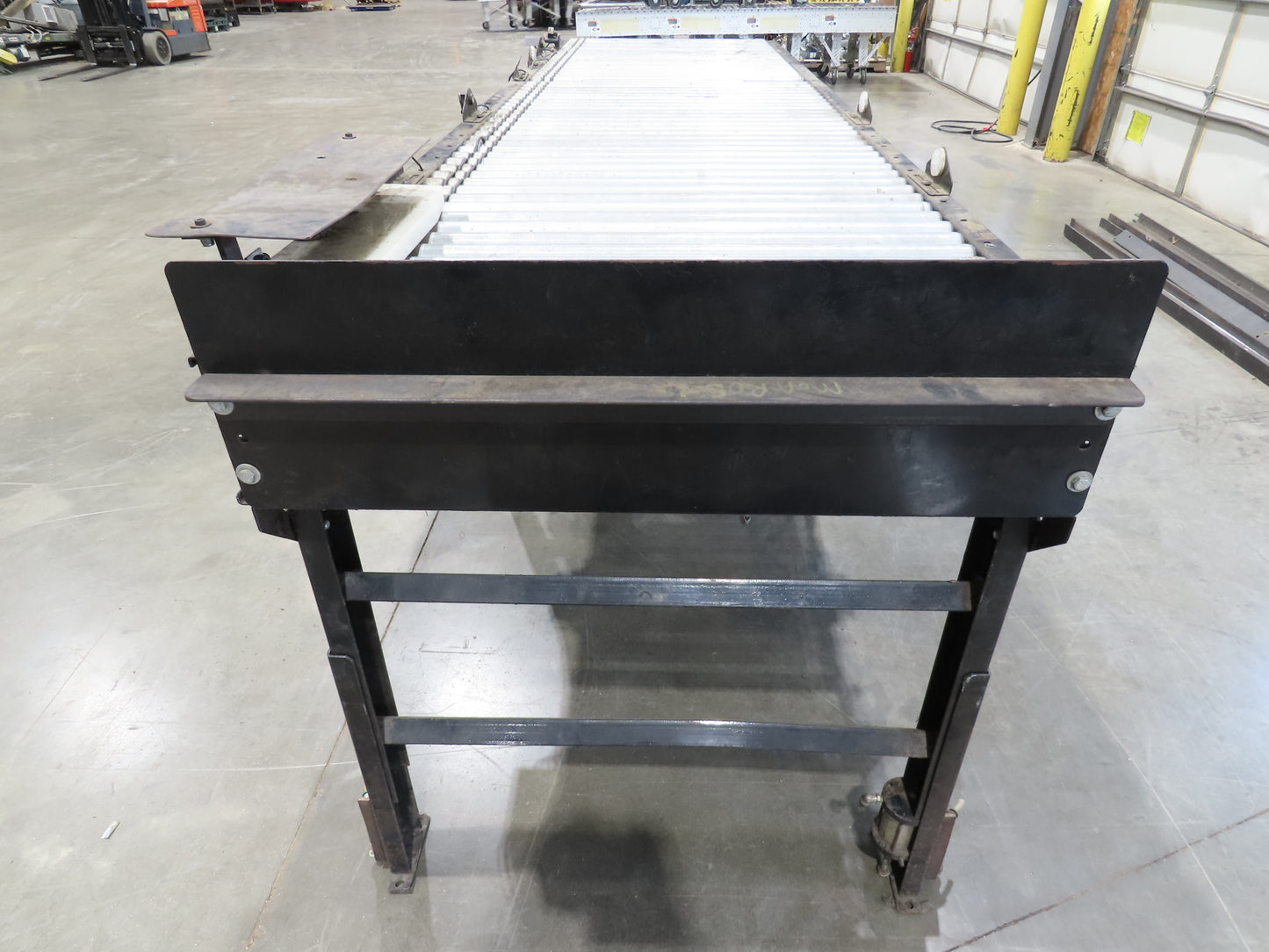 35.5"x 10' Accumulation Roller Conveyor 32"BF 24V O-Ring UniDrive ZPA Module