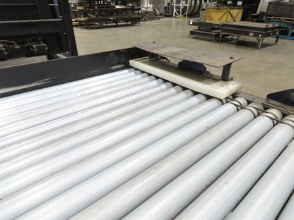 35.5"x 10' Accumulation Roller Conveyor 32"BF 24V O-Ring UniDrive ZPA Module