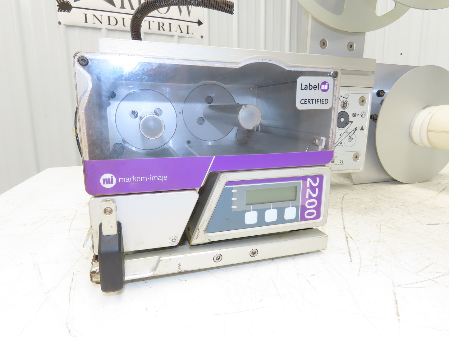 Markem Imaje 2200 High Speed Label Applicator Thermal Printer 5" Width 2021