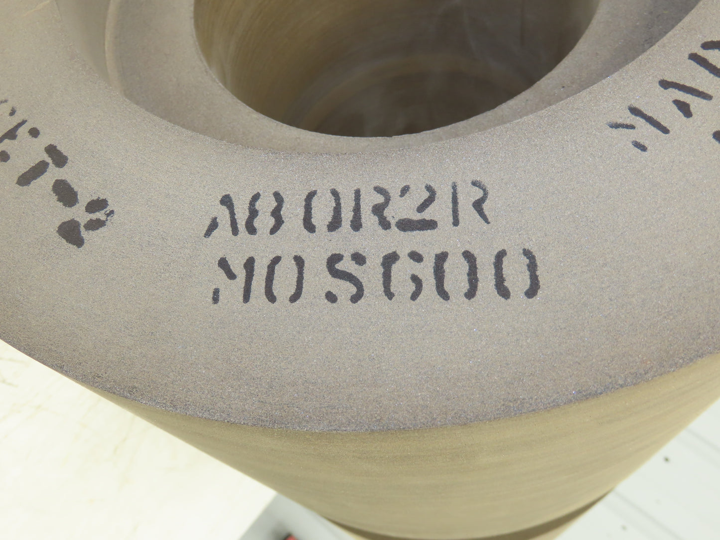 Cel Star A80R2R Centerless Cylindrical Grinding Wheel 14"OD x 20"W x 6"ID Set