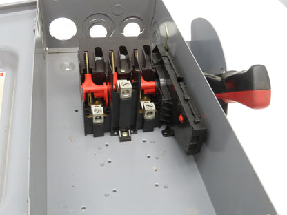 Square D HU363 Safety Disconnect Switch 100 Amp 600V 3 Pole Ph Non-Fusible