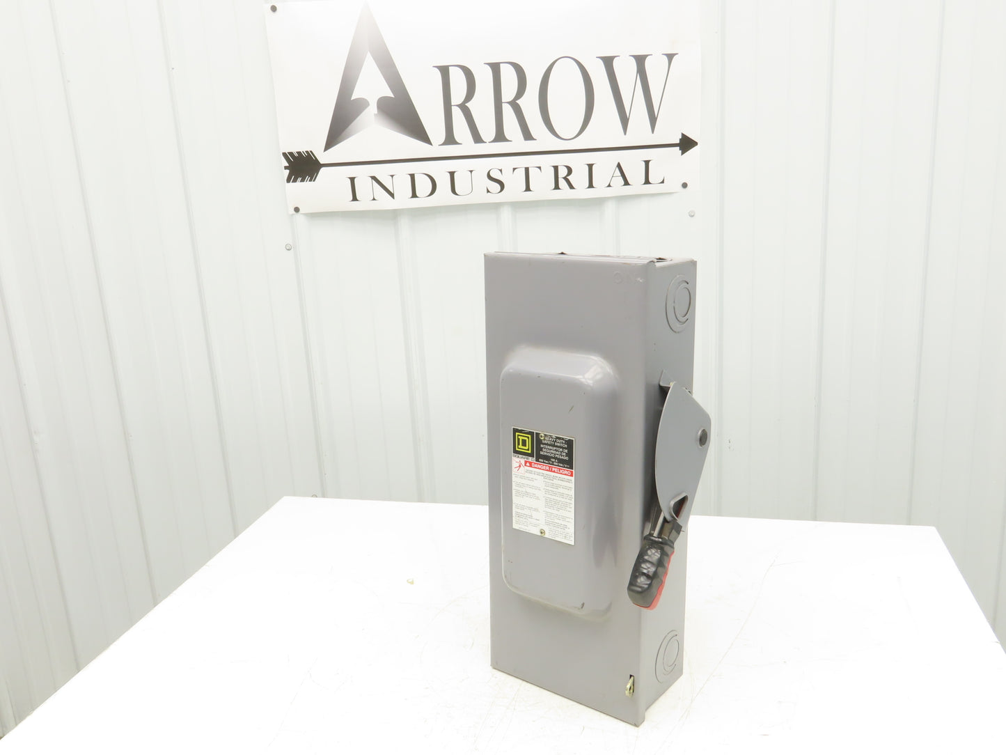 Square D HU363 Safety Disconnect Switch 100 Amp 600V 3 Pole Ph Non-Fusible