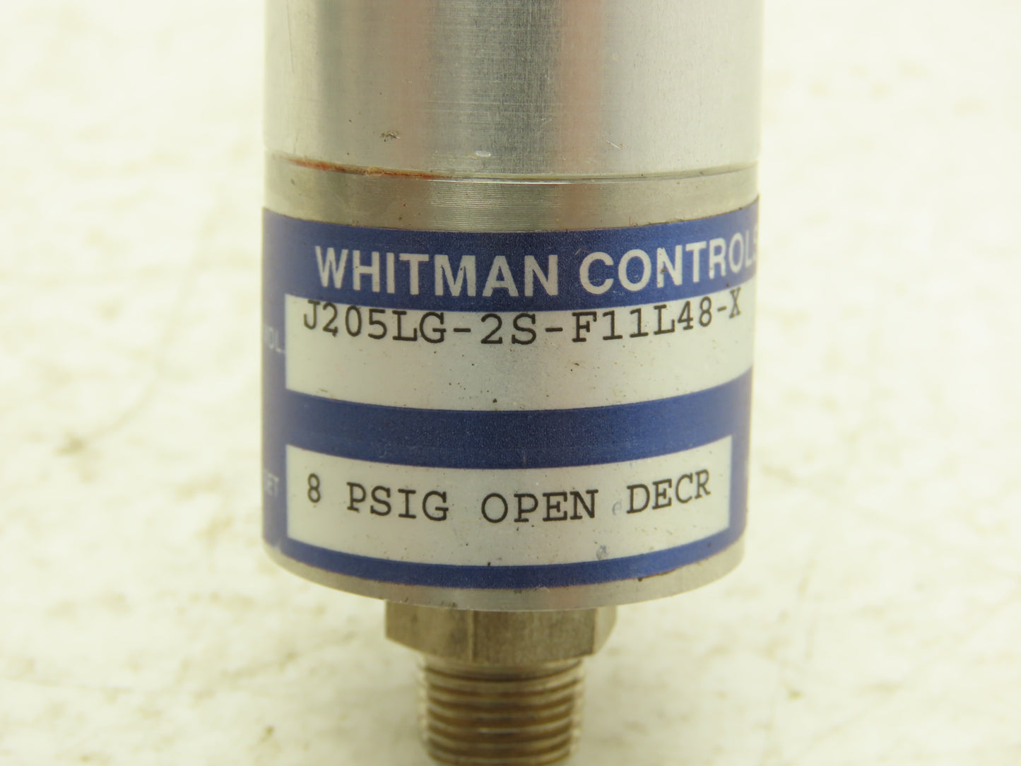 Whitman J205LG-2S-F11L48-X High Pressure Switch 3000PSIG Max 115VAC 1/8" NPT
