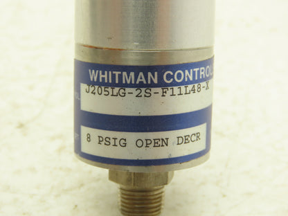 Whitman J205LG-2S-F11L48-X High Pressure Switch 3000PSIG Max 115VAC 1/8" NPT