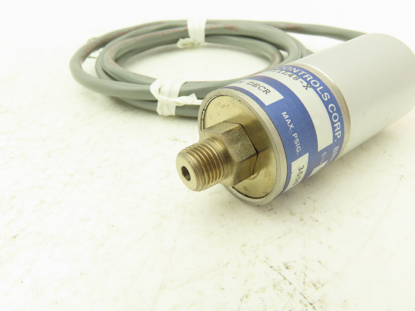Whitman J205LG-2S-F11L48-X High Pressure Switch 3000PSIG Max 115VAC 1/8" NPT