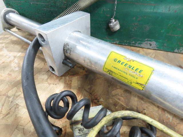 Greenlee One Shot Hydraulic Bender 883-4 Set 1.25-3" Rigid Conduit Needs Rebuilt